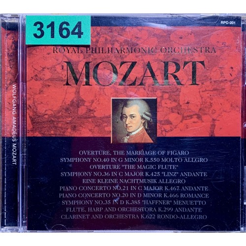 The Royal Philharmonic Collection, Mozart: «Overture / Symphony / Piano Concerto / Clarinet Concerto»