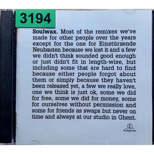 Soulwax: «Most Of The Remixes We've Made For Other People...» (Japanese Edition)