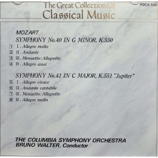 The Great Collection of Classical Music: «Mozart Symphonies No. 40 & No. 41 Jupiter»