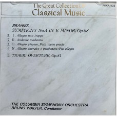 The Great Collection of Classical Music: «Brahms Symphony No. 4 & Tragic Overture»