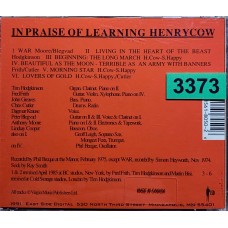 Henry Cow: «In Praise of Learning»