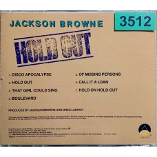 Jackson Browne: «Hold Out» (Japanese Edition)