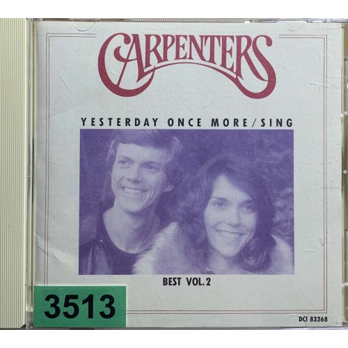 Carpenters: «Best Vol. 2: Yesterday Once More / Sing»